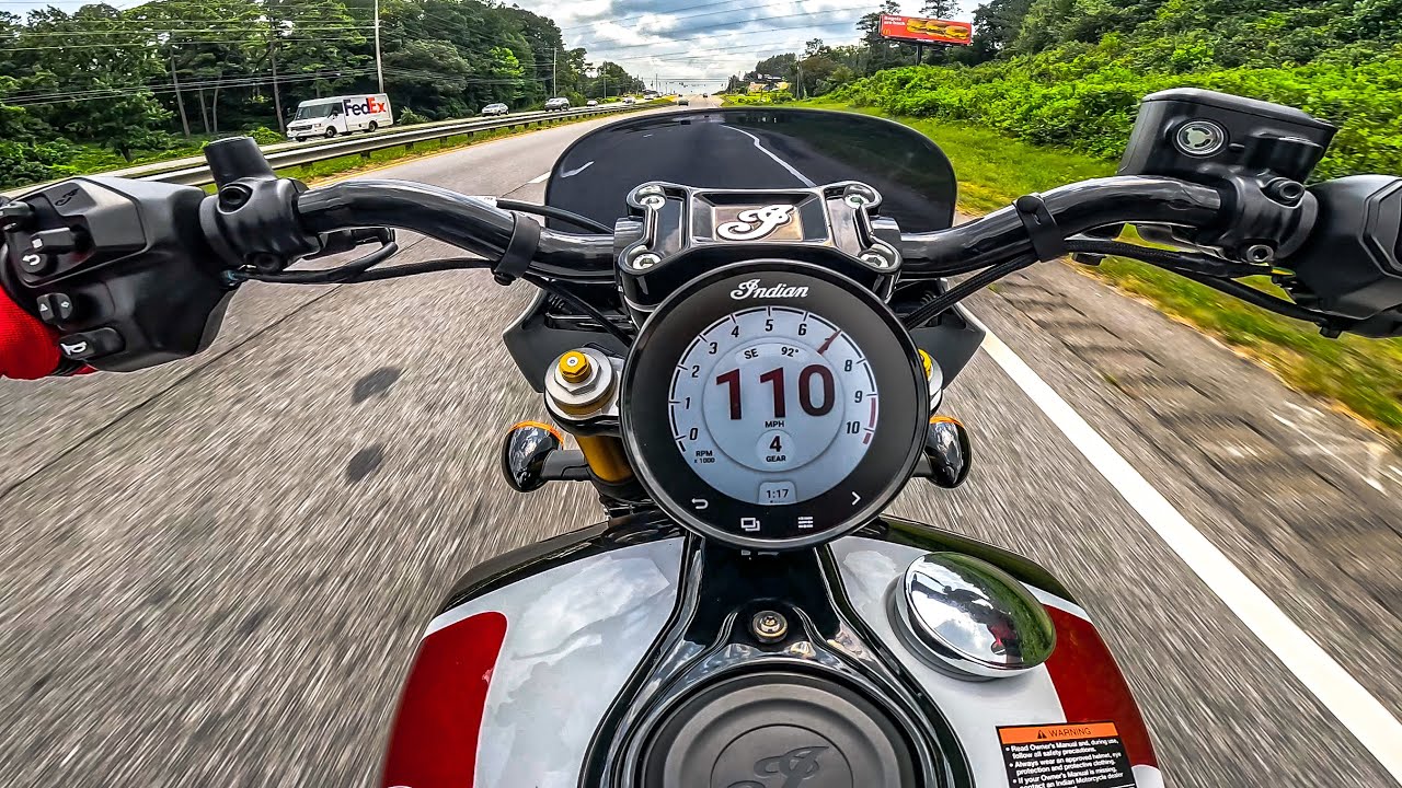 THIS BIKE IS INSANE // 2025 Indian Scout 101 FIRST RIDE