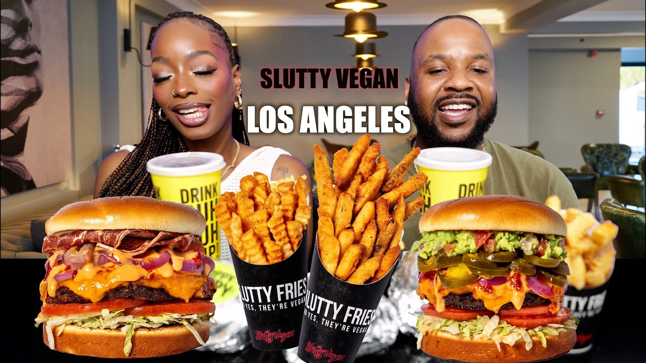 IS SLUTTY VEGAN STILL WORTH THE HYPE MUKBANG | LOS ANGELES