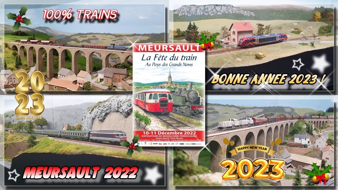 Retour à Meursault 2022, La Fête du Train au Pays des Grands Noms - BONNE ANNEE 2023 !