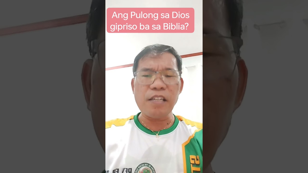 Ang Pulong sa Dios napriso ba sa Biblia kay Bible alone man sila?