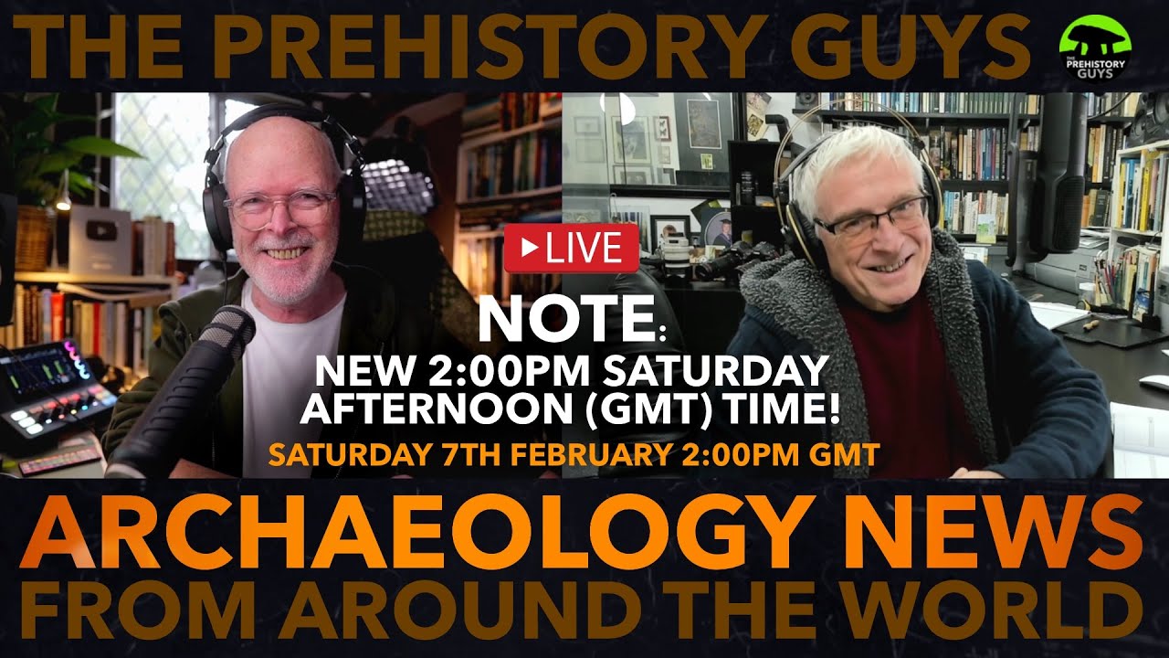 LIVE: Prehistoric Archaeology News From Around the World