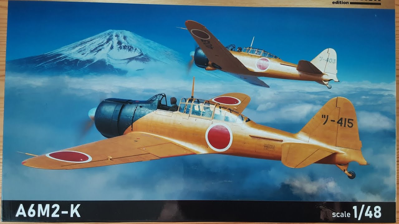 Eduard 1/48 Mitsubishi A6M2-K Trainer