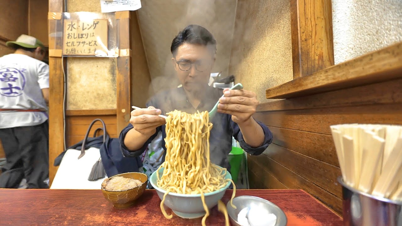 ラーメン富士丸を優雅に食べる選手権【神谷本店】