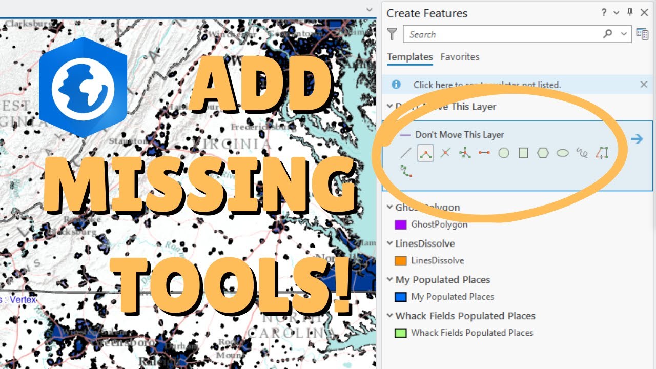 ArcGIS Pro's Hidden Sketch Tools | Get Them Back in Seconds