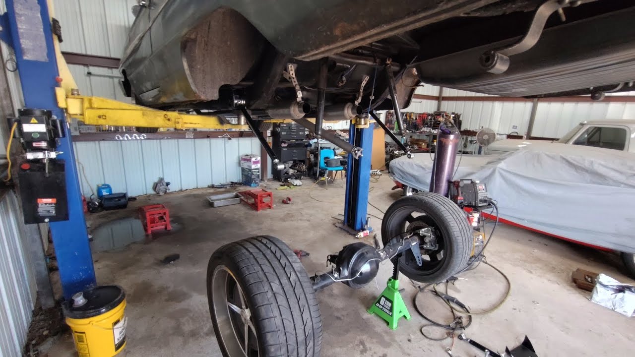 Low budget 4 link air bag system