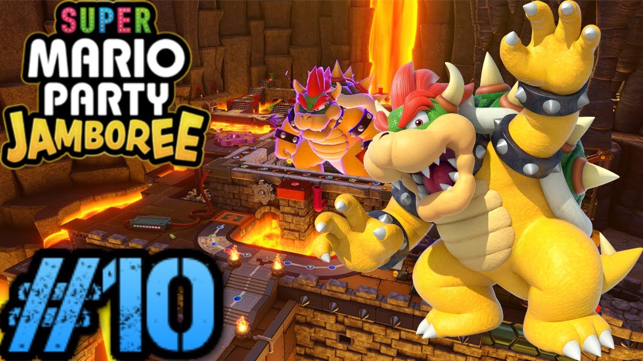 Super Mario Party Jamboree (Nintendo Switch) - King Bowser Keep - Full Gameplay part 10