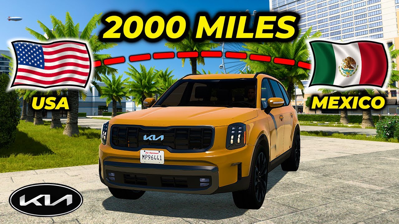 ATS Longest Road Trip - San Francisco (USA) to Puerto Vallarta (Mexico) | American Truck Simulator
