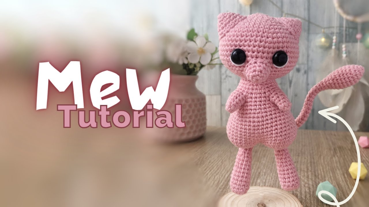 Tutorial amigurumi - Mew Pokemon