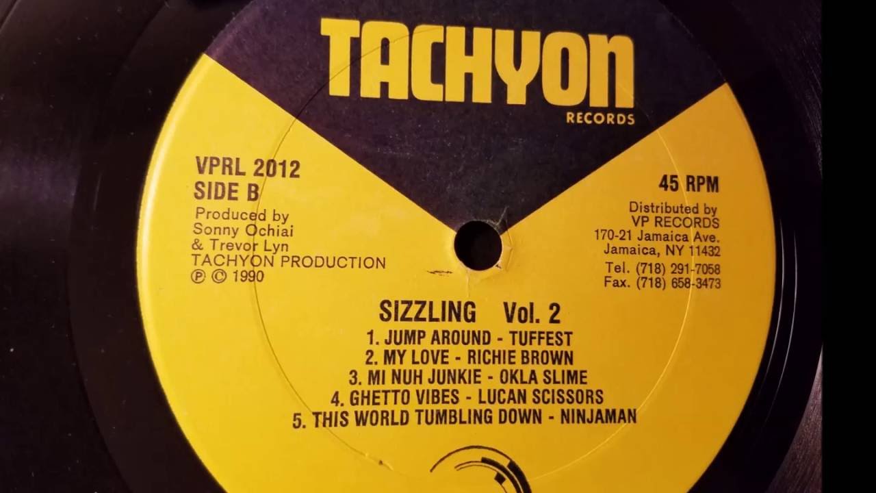 Lucan Scissors - Ghetto Vibes - Tachyon LP 1990