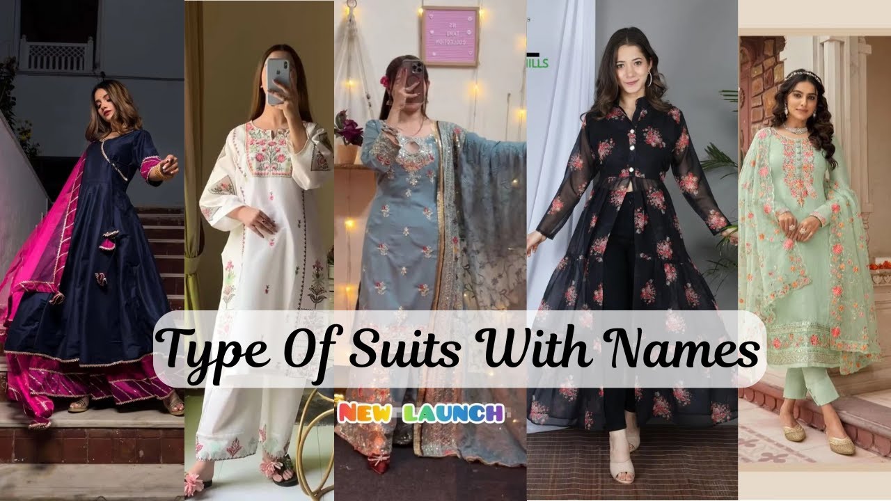 Different Types of Suits With Name | Suits for Women #fashion #suit