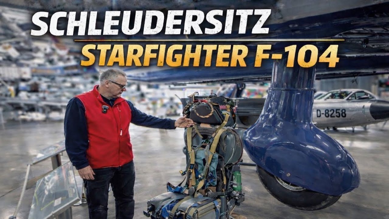 Истребитель F-104 Starfighter – печально известное катапультное кресло.