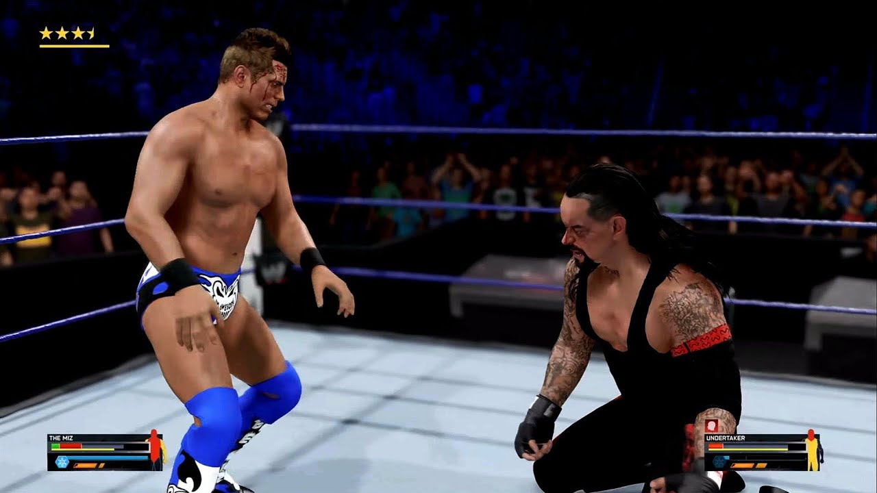 Classic WWE Smackdown 2009 The Miz vs. Undertaker IC Title Match