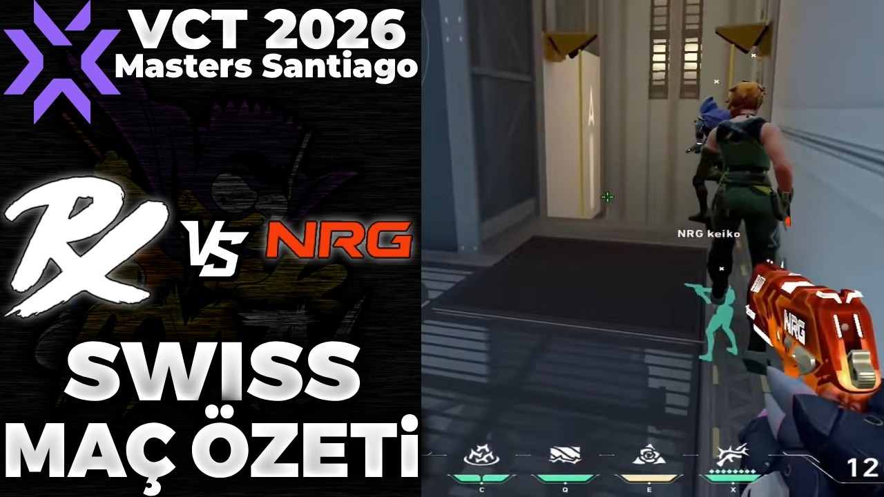 PRX vs NRG MAÇ ÖZETİ | VALORANT Masters Santiago 2026