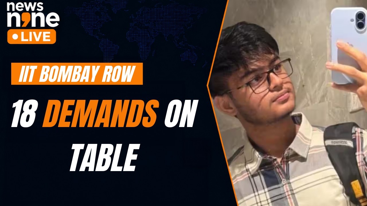 IIT Bombay Row: Sahil Wakode Case, 18 Demands & Professor Doolla&rsquo;s Suspension | News9
