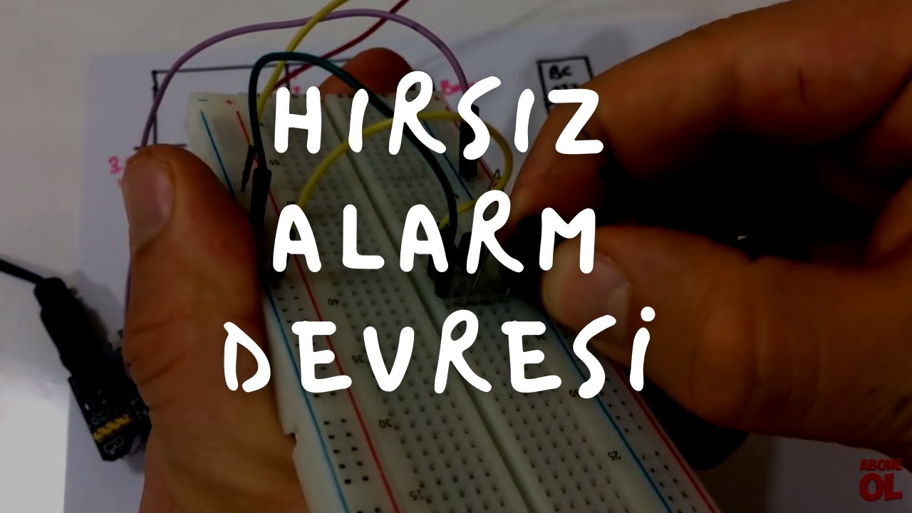 Transistörlü Hırsız Alarm Devresi,  |Elektronik Devre Uygulamaları|