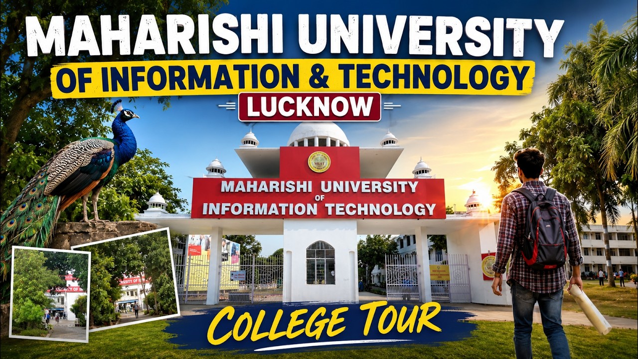College Tour | Maharishi University of Information & Technology | Lucknow