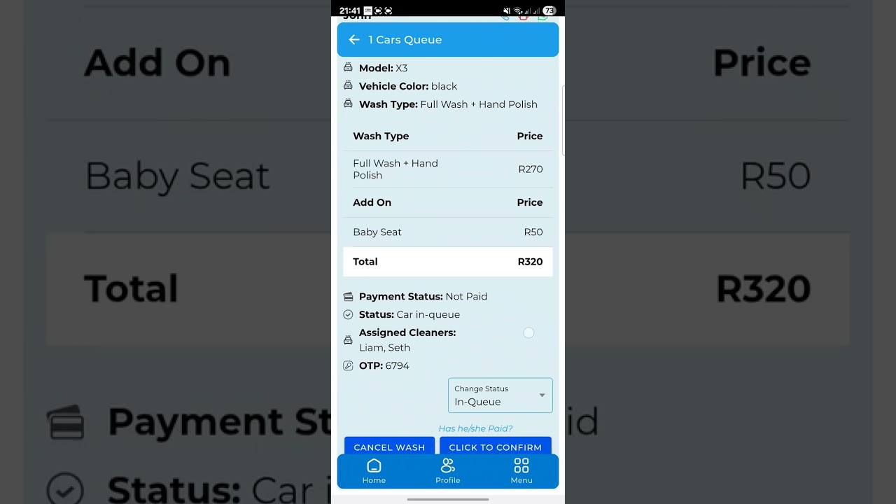 How to use AUTOCLICK Carwash App as a business owner.