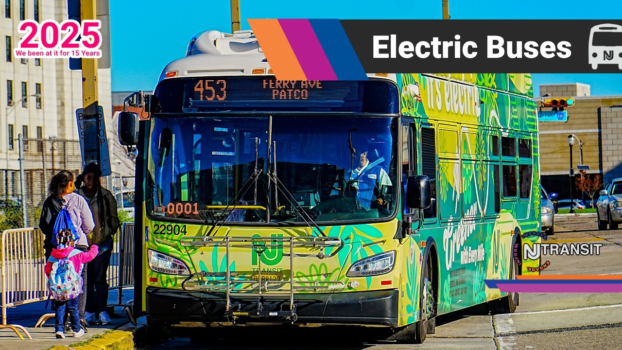 NJ Transit's Electric Bus Fleet So far!