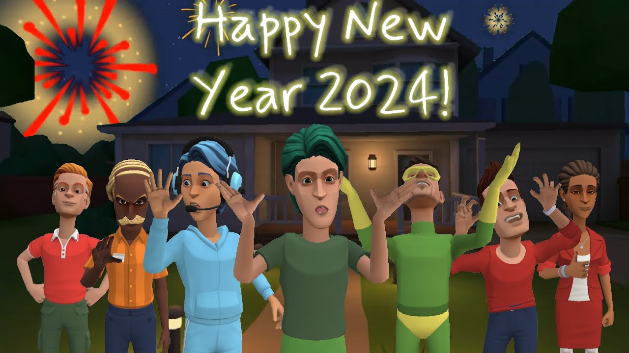 Happy New Year 2024! | Plotagon [CC AVAILABLE]