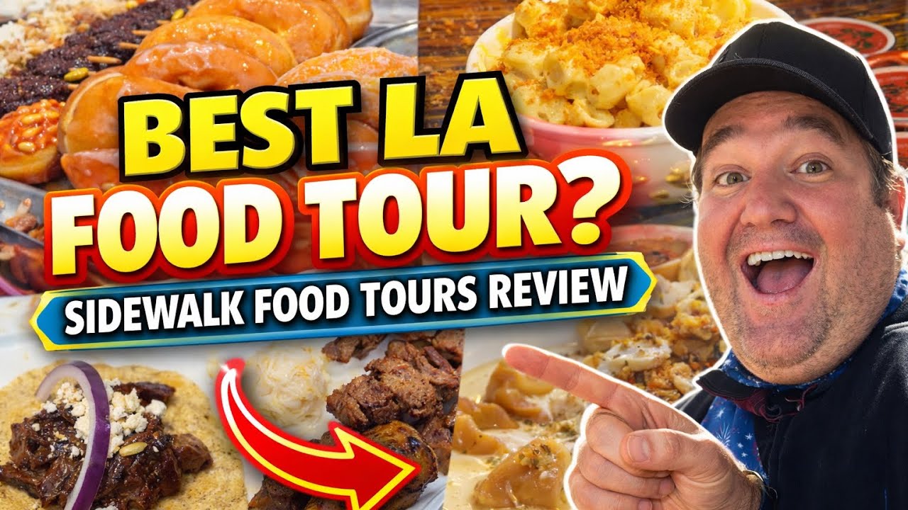 Best LA Food Tour? 🍩 Sidewalk Food Tours Review (Donuts, Tacos & More!)