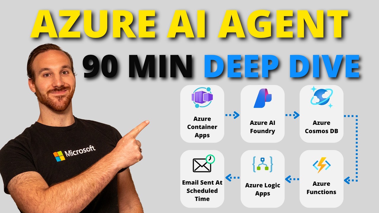 How to build an Azure AI Agent from Scratch (Email Reminder Agent) - (Azure Deep Dive)