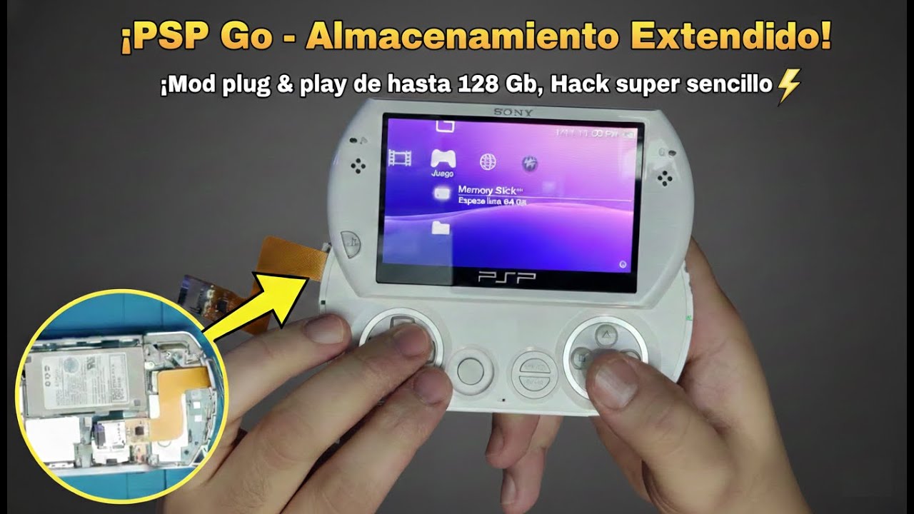 PSP Go - Aumento de Memoria
