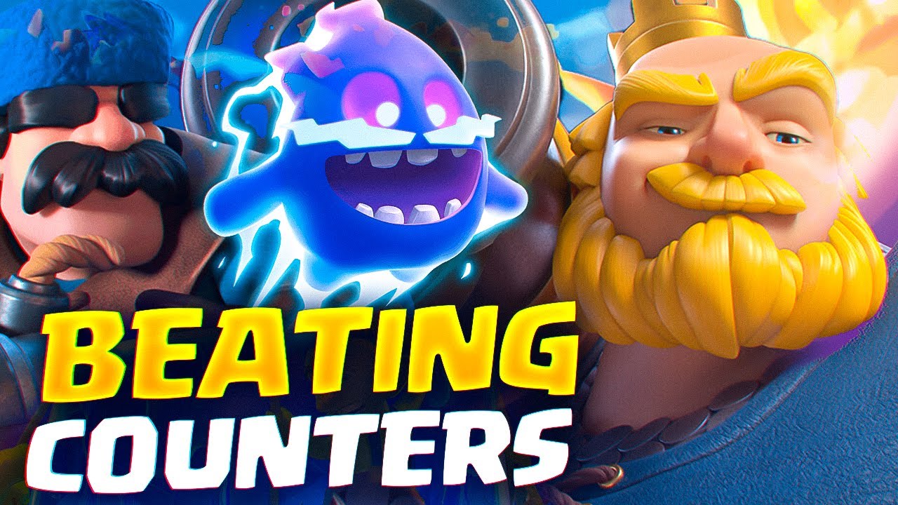 33 minutes of beating hard counters w/ royal giant 😎 -Clash Royale-