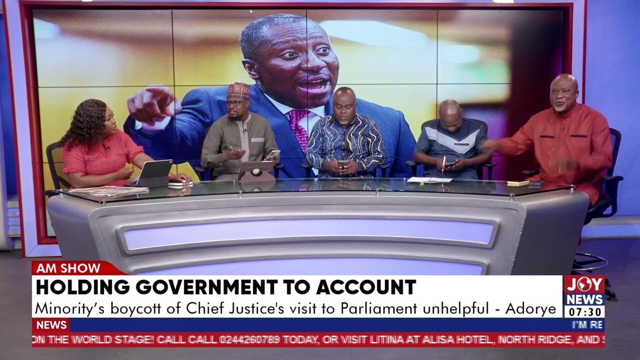 Anytime the Minority needs support from the Chief Justice, he should sack them - Hopeson Adorye.