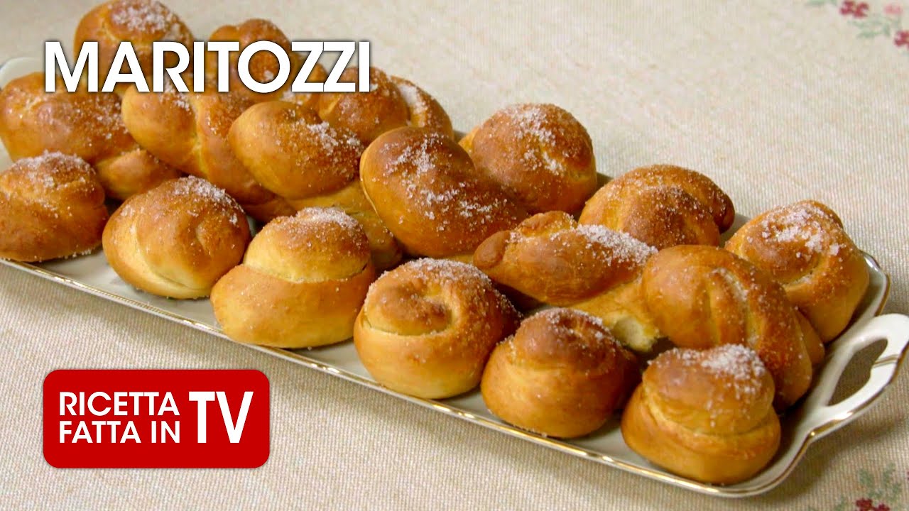 Come fare i MARITOZZI di Benedetta Rossi - Ricetta TV Fatto in Casa per Voi