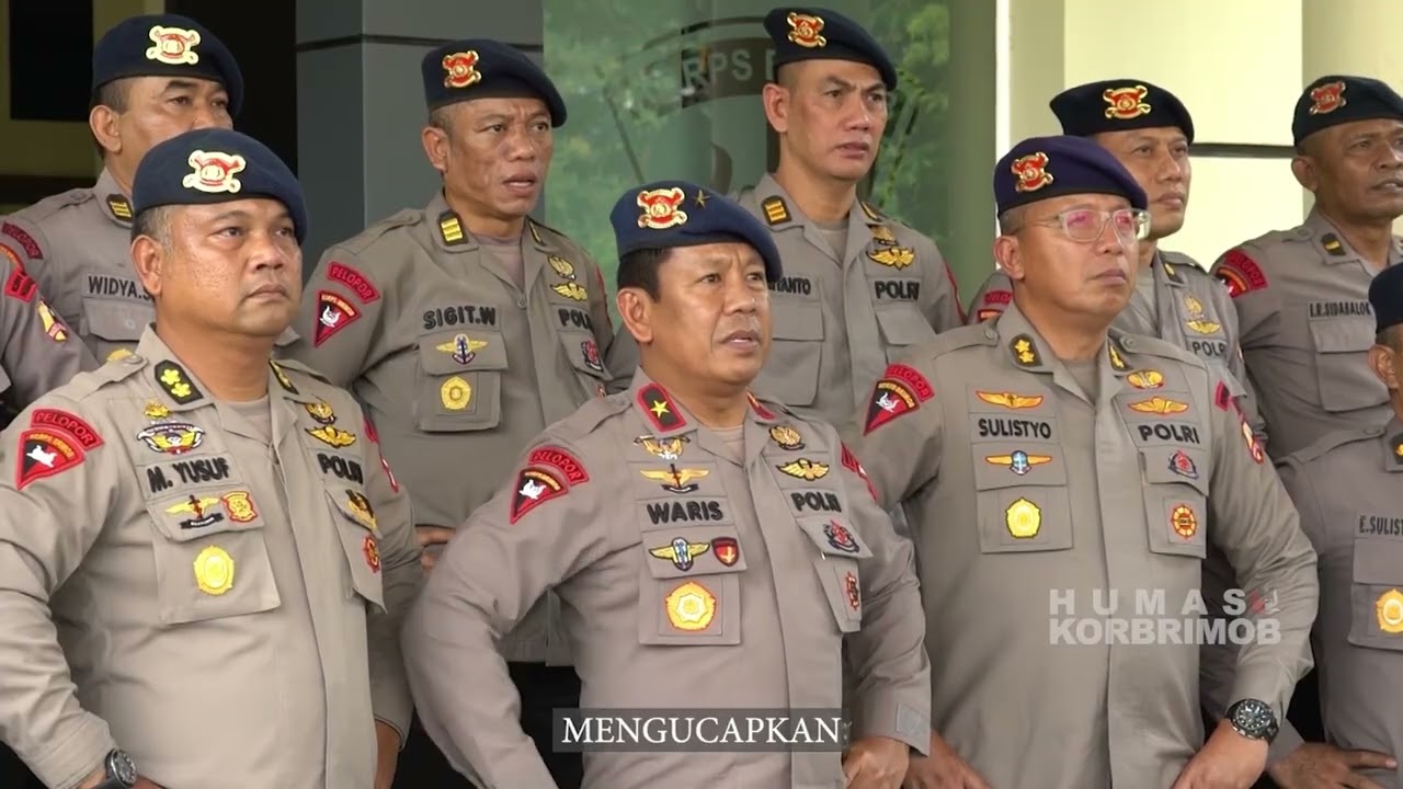UCAPAN ULANG TAHUN DANKROBRIMOB POLRI - Komjen Pol. Drs. IMAM WIDODO, M.Han.