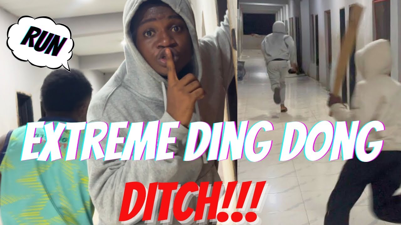 DING DONG DITCH | COLLEGE EDITION *gone wrong*