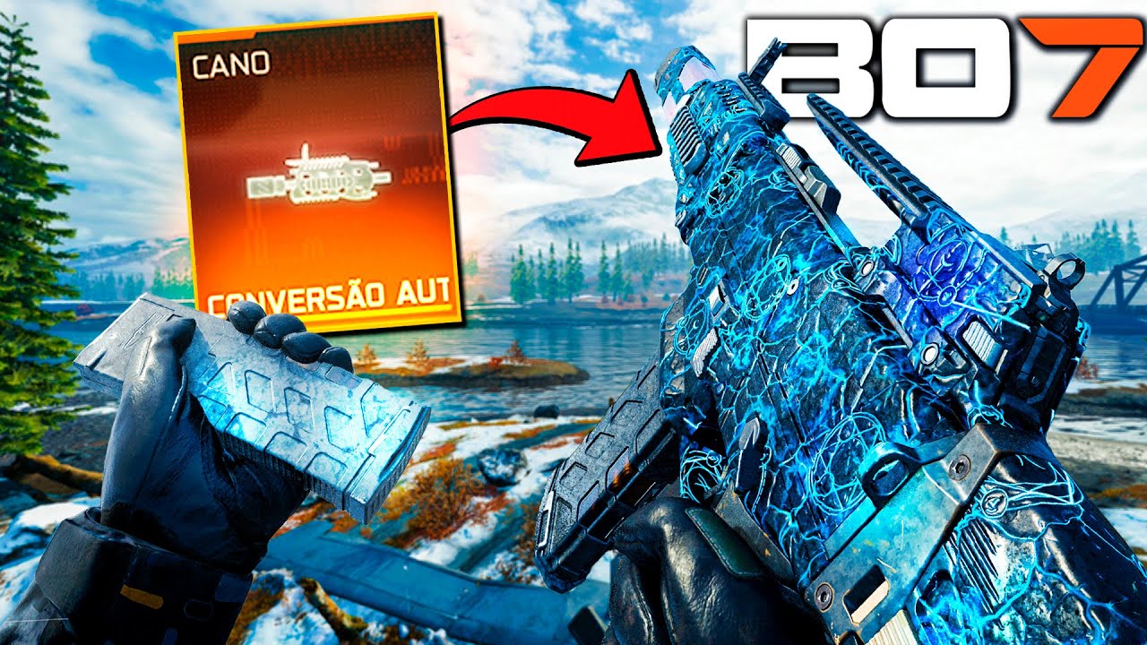 O NOVO KIT da M8A1 MUDA TUDO nela no BLACK OPS 7... (quebrado?!)