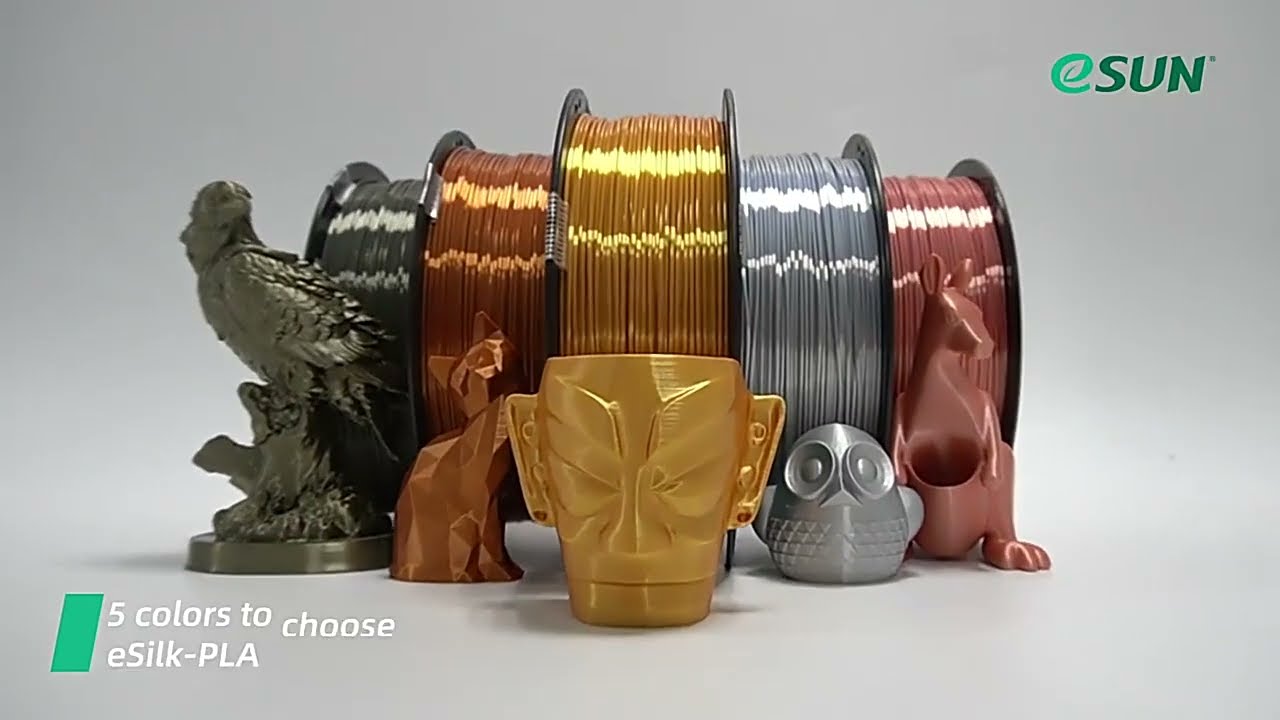 eSun Silk-PLA 3D Printer Filament