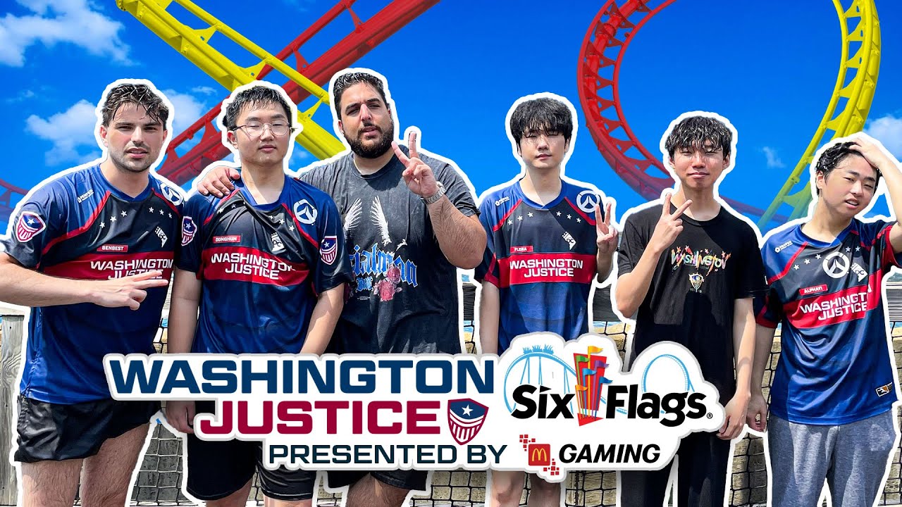 Washington Justice go to Six Flags America! 🎢 | Presented by McDonald's