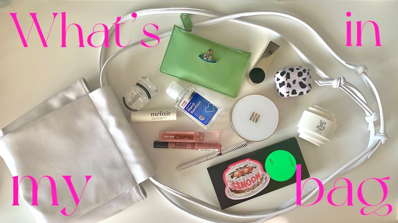 (ENG) What’s in my bag 🔫 미니백에 알차게 꾸겨 넣고 다니는 자의 가방 속🤓✌🏻(+없으면 안되는 템들) | inghwalee