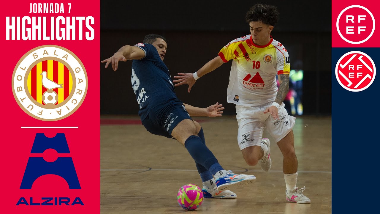 Resumen #PrimeraDivisiónFS | Industrias Santa Coloma 5-4 Family Cash Alzira| Jornada