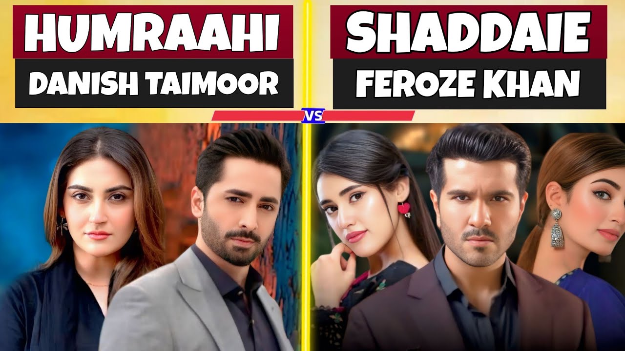 Shaddie Vs Humraahi | Danish Taimoor Vs Feroze Khan | Upcoming Dramas 2026 | Dramaz Review 