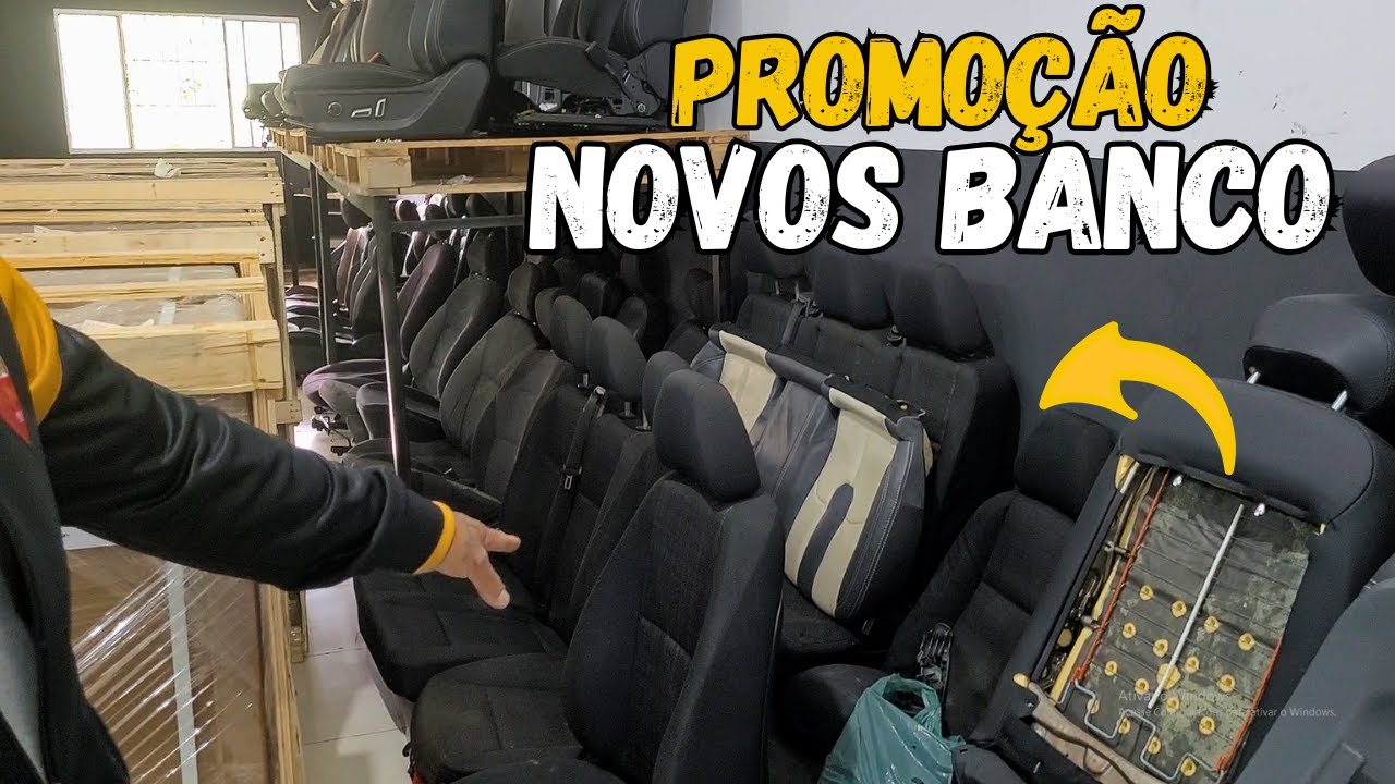 NOVOS BANCOS EM PROMOÇÃO DISPONIVEIS NA FENIX GARAGE