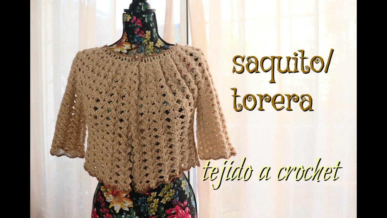 Saquito Marina -a crochet-