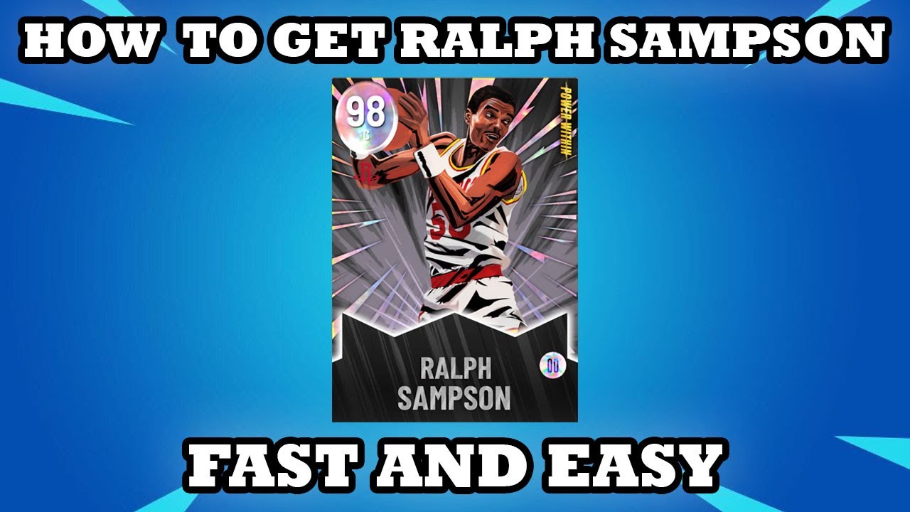 HOW TO GET *FREE* GALAXY OPAL RALPH SAMPSON FAST & EASY IN NBA 2K22 MYTEAM!!