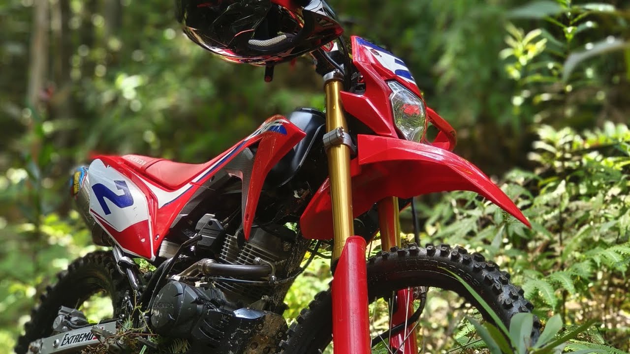 EXTREMO9 DIRTBIKE ADVENTURE PANBIL NATURE RESERVE BATAM FULL TRACK POV 