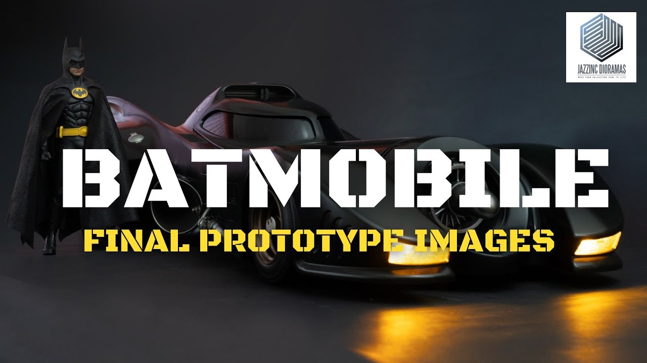 JAZZ INC | 1989 BATMOBILE | FINAL PROTOTYPE IMAGES #batman1989  #batmobile