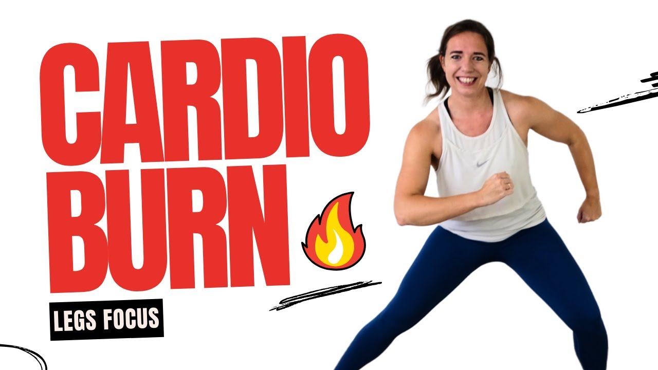 30 Minute Intense Cardio Workout to Burn Fat - Leg Focused Cardio Exercises