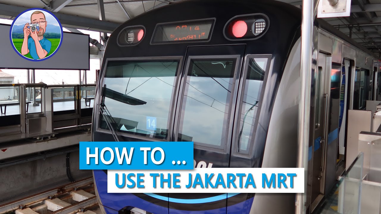 HOW TO USE the Jakarta MRT + culinary tips! 🇮🇩