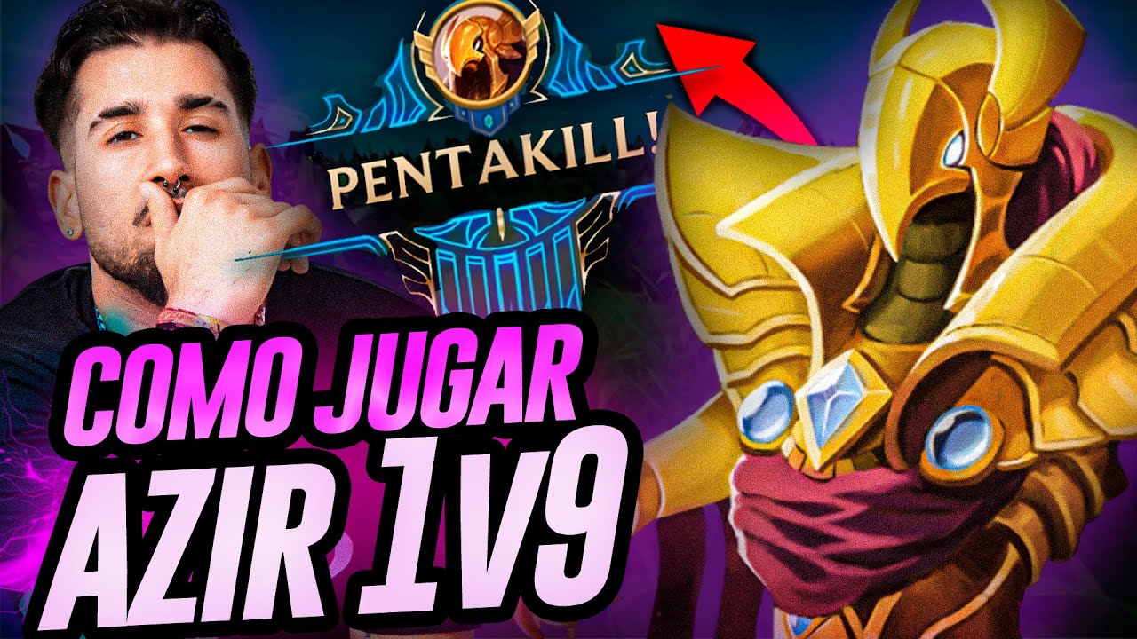 APRENDE A ONESHOTEAR DE DOS BASICOS CON AZIR l PEZU VS 9