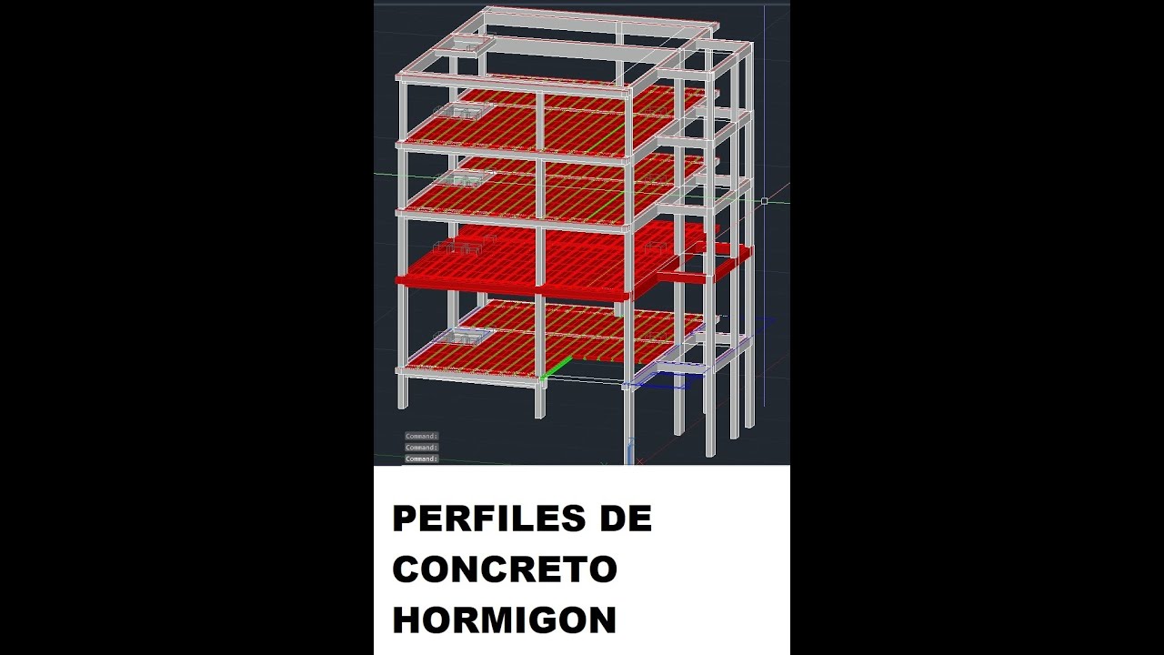 AUTOCAD ADVANCE STEEL - DEMO DE PERFILES DE HORMIGON