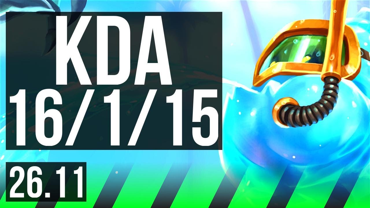 ZAC vs NOCTURNE (JGL) | Good KDA: 16/1/15, 39K damage | KR Master | 26.11