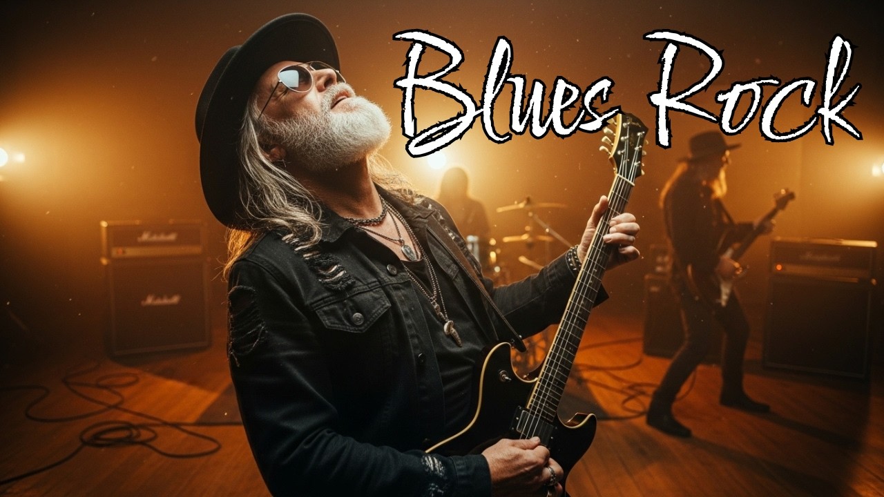 Eric Clapton, Jimi Hendrix, ZZ Top, BB King, Muddy Waters – Iconic Blues Rock Sound & Strong Vocals