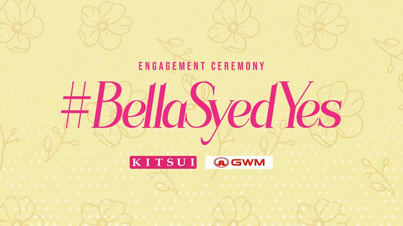 EKSKLUSIF! Majlis Pertunangan Syed Saddiq & Bella Astillah