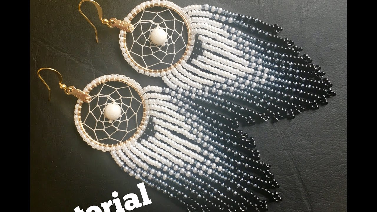 How to make Dream Catcher Earrings (part 2) DIY